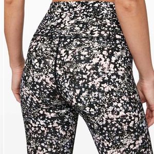 Lululemon Wunder Under High-Rise Tight 25"  Floral Spritz Size 4